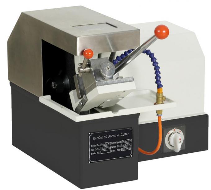 Diámetro metalográfico Ø50mm del corte de la preparación de la muestra del equipo de EcoCut 50 metalográficos abrasivos del cortador de la muestra