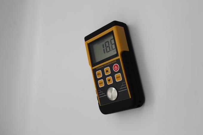Indicador de grueso ultrasónico de capa de la calibración automática grande de la pantalla LCD