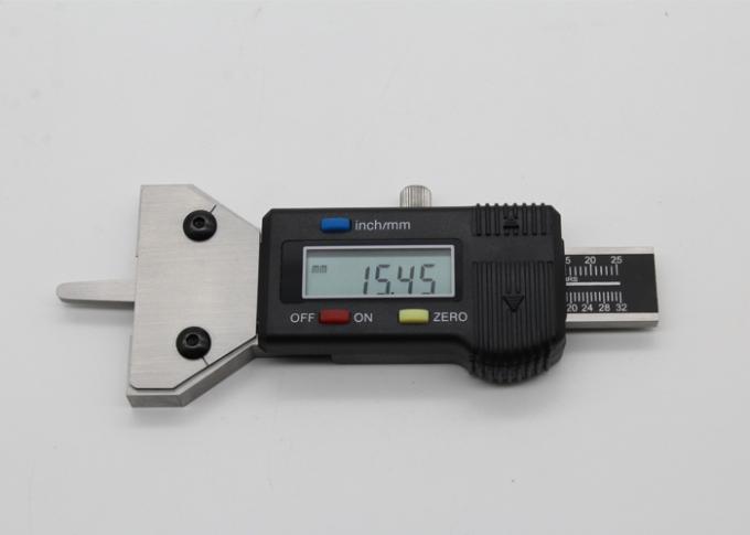 Herramienta de medición electrónica del calibrador de Digitaces del indicador de la profundidad del hilo del neumático del indicador digital
