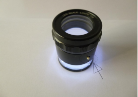 Microscopio metalúrgico superficial graduado con la luz incorporada del anillo del LED